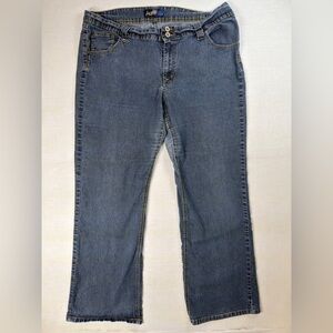 ANGELS Y2K VTG Jean Women’s Size 22 Stitched Pocket Bootcut Mid-Rise Jeans